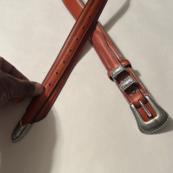 Rare Vintage 1966 Genuine Leather Belt! New! - Picture 9 of 11